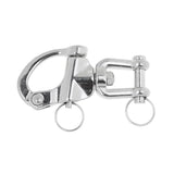 Maxbell Snap Swivel 304 Stainless Steel Shackle Marine Boat Sail Hardware 9.3 x 4cm - Aladdin Shoppers