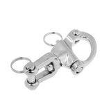 Maxbell Snap Swivel 304 Stainless Steel Shackle Marine Boat Sail Hardware 9.3 x 4cm - Aladdin Shoppers