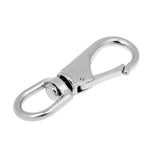 Maxbell Maxbell 304 Stainless Steel Marine Boat Swivel Eye Quick Spring Snap Hook 2# 95mm