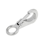 Maxbell 304 Stainless Steel Rigid Fixed Eye Boat Spring Snap Hook Silver 0# 4.8cm - Aladdin Shoppers