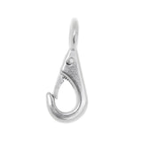 Maxbell 304 Stainless Steel Rigid Fixed Eye Boat Spring Snap Hook Silver 0# 4.8cm - Aladdin Shoppers