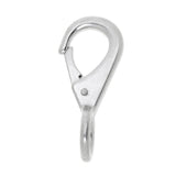 Maxbell 304 Stainless Steel Rigid Fixed Eye Boat Spring Snap Hook Silver 2# 8cm - Aladdin Shoppers