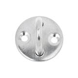Maxbell 2Pcs Stainless Round Pad Eye Plate Sail Boat Kayak Sunshades Accessory M5