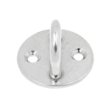 Maxbell Stainless Steel Round Pad Eye Plate Sail Boat Kayak Sunshades Accessory M6 - Aladdin Shoppers