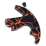 Maxbell Maxbell Archery Release Aid Compound Bows Shooting Tool Thumb Trigger Style Orange