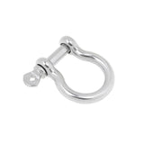 Maxbell Maxbell Marine Boat Chain Rigging Bow Shackle Captive Pin 304 Stainless Steel 5mm