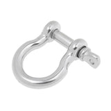 Maxbell Maxbell Marine Boat Captive Pin Chain Rigging Bow Shackle 304 Stainless Steel 8mm