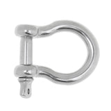 Maxbell Marine Boat Chain Rigging Bow Shackle Captive Pin 304 Stainless Steel 10mm - Aladdin Shoppers