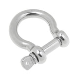 Maxbell Maxbell Marine Boat Chain Rigging Bow Shackle Captive Pin 304 Stainless Steel 16mm