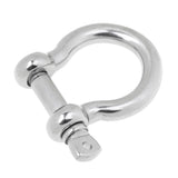 Maxbell Marine Boat Chain Rigging Bow Shackle Captive Pin 304 Stainless Steel 16mm - Aladdin Shoppers