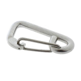 Maxbell Maxbell Stainless Steel Locking Snap Hook Carabiner Spring Clip Boat Trailer 6cm