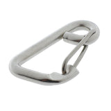 Maxbell Maxbell Stainless Steel Locking Snap Hook Carabiner Spring Clip Boat Trailer 6cm