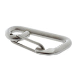 Maxbell Maxbell Stainless Steel Locking Snap Hook Carabiner Spring Clip Boat Trailer 6cm