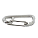 Maxbell Maxbell Stainless Steel Locking Snap Hook Carabiner Spring Clip Boat Trailer 6cm