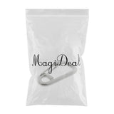 Maxbell Maxbell Stainless Steel Locking Snap Hook Carabiner Spring Clip Boat Trailer 8cm