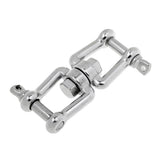 Maxbell Maxbell 304 Marine Grade Stainless Steel Chain Anchor Swivel Jaw - Jaw Silver M8