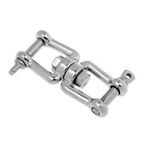 Maxbell 304 Marine Grade Stainless Steel Chain Anchor Swivel Jaw - Jaw Silver M8 - Aladdin Shoppers