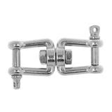 Maxbell 304 Marine Grade Stainless Steel Chain Anchor Swivel Jaw - Jaw Silver M8 - Aladdin Shoppers