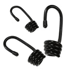 Maxbell 2 Pieces Plastic Coated Spiral Wire Hooks for Shock Cord Bungee Rope End 6mm - Aladdin Shoppers