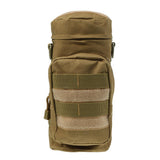 Maxbell Maxbell Tactical Military Hiking Molle Zippered Water Bottle Kettle Bag Pouch Coyote Tan