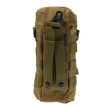 Maxbell Maxbell Tactical Military Hiking Molle Zippered Water Bottle Kettle Bag Pouch Coyote Tan