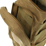 Maxbell Maxbell Tactical Military Hiking Molle Zippered Water Bottle Kettle Bag Pouch Coyote Tan