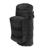 Maxbell Maxbell Tactical Military Hiking Molle Zippered Water Bottle Kettle Bag Pouch Black