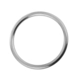 Maxbell 2x Seamless Stainless Steel O Round Rings Circle Craft Webbing Boat