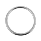 Maxbell 2 Seamless Stainless Steel O Round Rings Circle Craft Webbing Boat  4x40mm