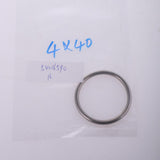 Maxbell Seamless Stainless Steel O Round Rings Circle Craft Webbing Boat 4*40mm - Aladdin Shoppers