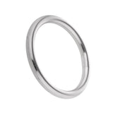 Maxbell 2 Seamless Stainless Steel O Round Rings Circle Craft Webbing Boat  4x40mm