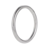 Maxbell 2 Piece Seamless Stainless Steel O Round Rings Circle Craft Webbing Boat