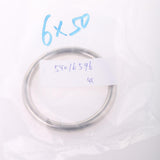 Maxbell Seamless Stainless Steel O Round Rings Circle Craft Webbing Boat 6*50mm - Aladdin Shoppers