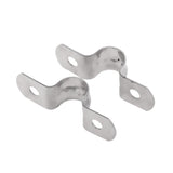 Maxbell 2 Pieces Pipe Tube Conduit Stainless Steel Hanger U Strap Clamps Clip 8mm - Aladdin Shoppers