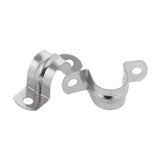 Maxbell 2 Pieces Pipe Tube Conduit Stainless Steel Hanger U Strap Clamps Clip 16mm - Aladdin Shoppers