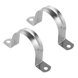 Maxbell 2 Pieces Pipe Tube Conduit Stainless Steel Hanger U Strap Clamps Clip 32mm - Aladdin Shoppers