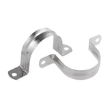 Maxbell 4 Pieces Pipe Hose Tube Conduit Stainless Steel Hanger U Strap Clamps Clip