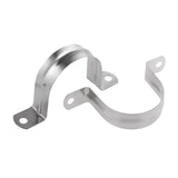 Maxbell Maxbell 2 Pieces Pipe Tube Conduit Stainless Steel Hanger U Strap Clamps Clip 70mm