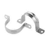 Maxbell 2 Pieces Pipe Tube Conduit Stainless Steel Hanger U Strap Clamps Clip 70mm - Aladdin Shoppers