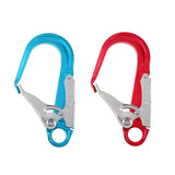 Maxbell Heavy Duty Rock Climbing Fall Protection Safety Lanyard Snap Clip Hook Blue - Aladdin Shoppers