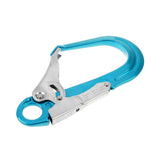 Maxbell Heavy Duty Rock Climbing Fall Protection Safety Lanyard Snap Clip Hook Blue - Aladdin Shoppers