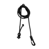 Maxbell Maxbell 1.1m Kayak Canoe Paddle Leash Bungee Elastic Rope Fishing Rod Lanyard Black