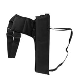 Maxbell Maxbell Arrow Back Quiver 3 Tube Archery Bow Holder Bag Side Waist Belt Black