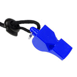Maxbell Maxbell Emergency Whistle with Clip On Lanyard for Outdoor Kayak Boat Safety Blue