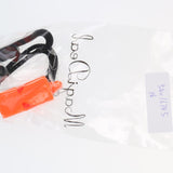 Maxbell Maxbell Emergency Whistle with Clip On Lanyard for Outdoor Kayak Boat Safety Orange