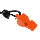 Maxbell Maxbell Emergency Whistle with Clip On Lanyard for Outdoor Kayak Boat Safety Orange