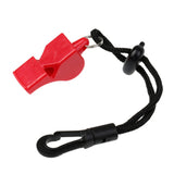 Maxbell Maxbell Emergency Whistle with Clip On Lanyard for Outdoor Kayak Boat Safety Red
