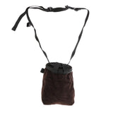 Maxbell Maxbell Durable Chalk Bag with Quick-Clip Belt for Rock Climbing/ Weight Lifting/ Bouldering/ Gymnastics - Tight Fitting Drawstring for No Leakage - Coffee