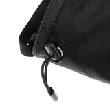 Maxbell Maxbell 4.1" x 5.8" Black Cylindrical Waterproof Strong Nylon Climbing Bouldering Gym Chalk Powder Bag with Adjustable Waist Belt & Drawstring Closure