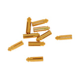 Maxbell Set of 9 Pieces Anodised Aluminum Dart Flight Savers / Protectors Gold - Aladdin Shoppers